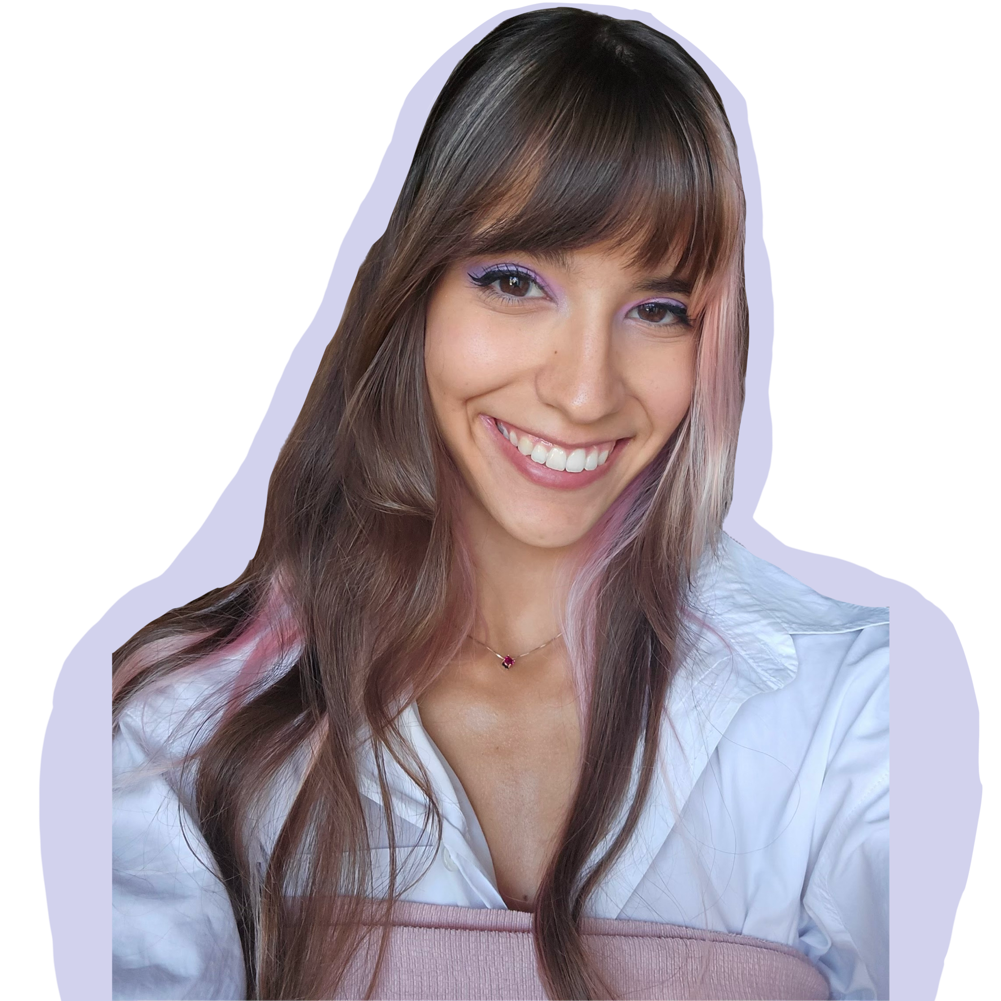 Michelle cutout portrait